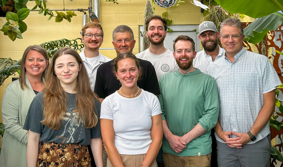 A group of nine impressive-looking individuals who exude empathy and talent.